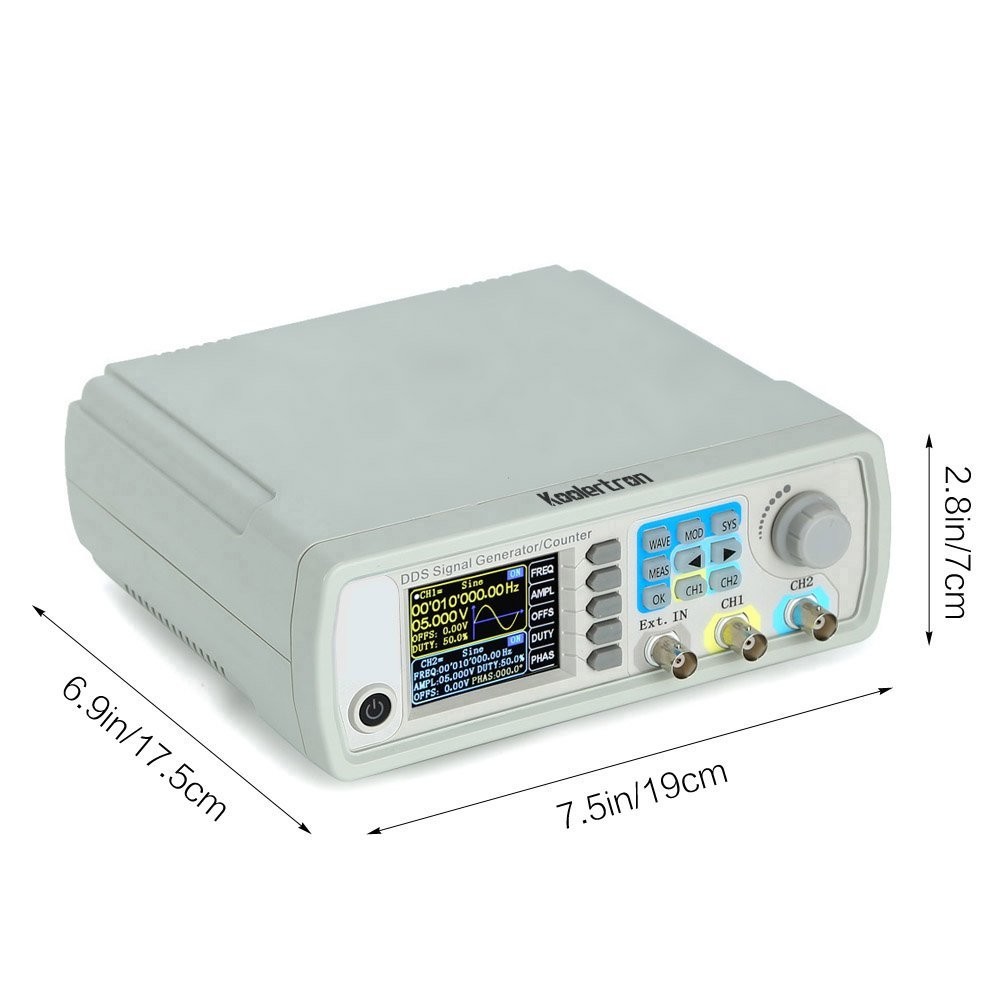 Signal Generator with Extensive Output Options and Measurement Capabilities