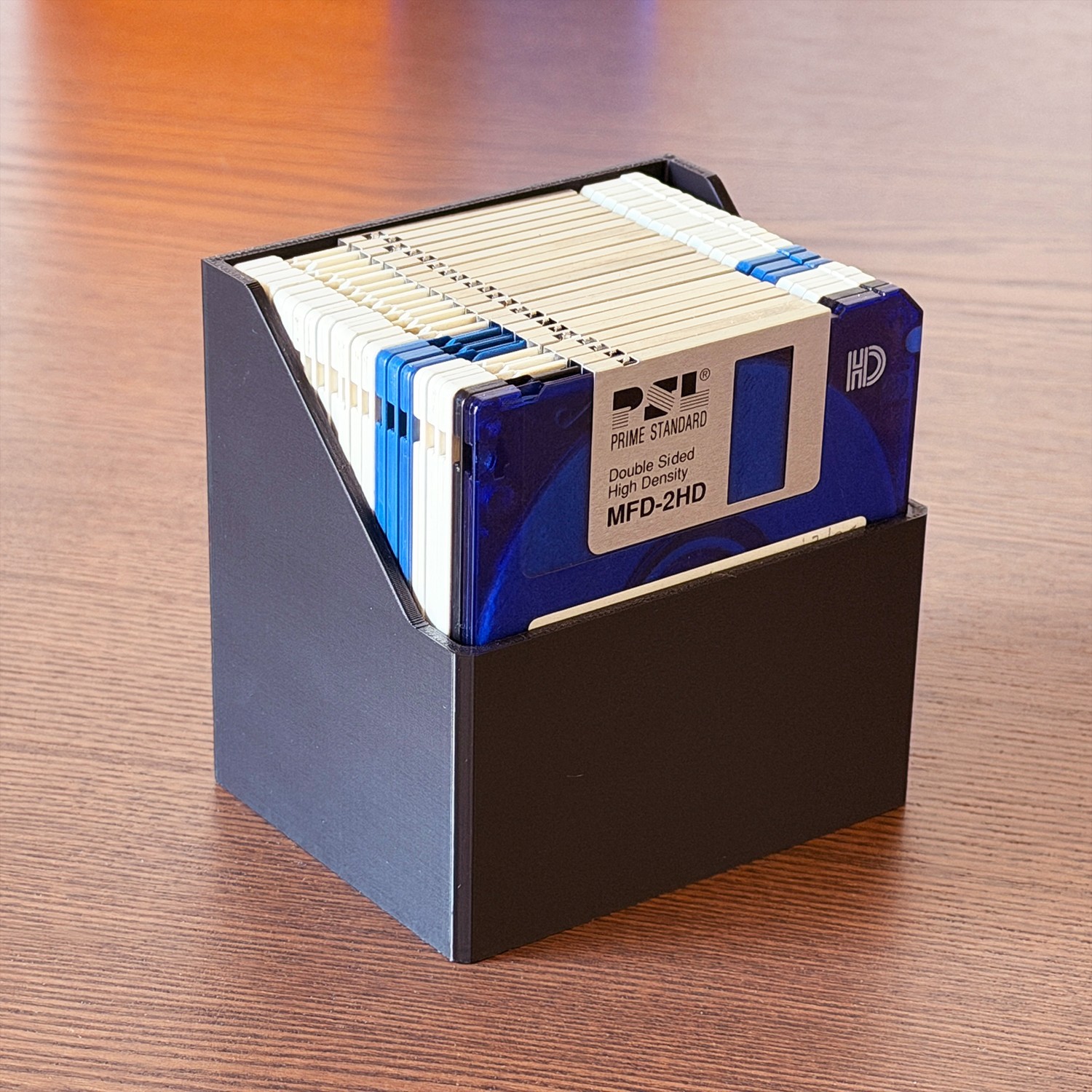 3.5” Floppy Disk Holder Storage Container Box - 3 1/2 floppy drive