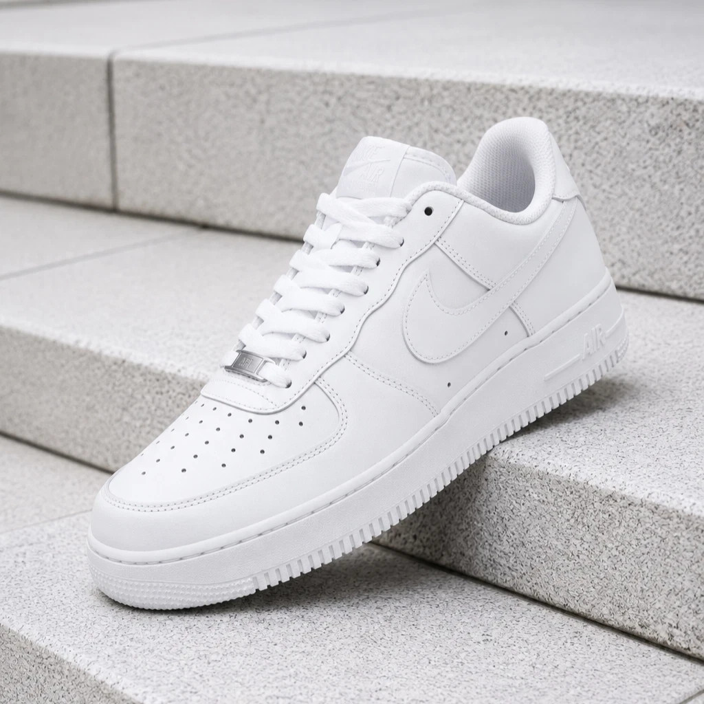 Nike Air Force 1 Low White '07 Sneakers Retro CW2288-111 Mens Size nby