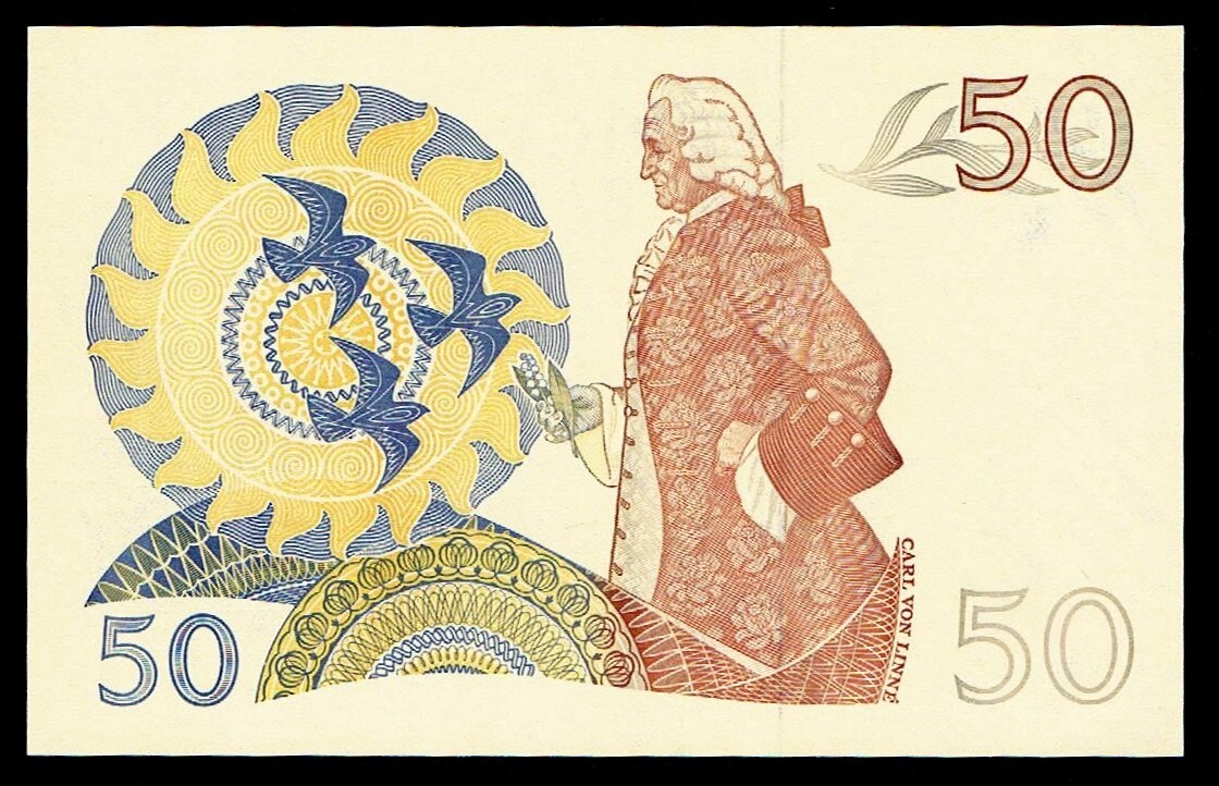 SWEDEN - 50 KRONOR 1989 UNC P 53