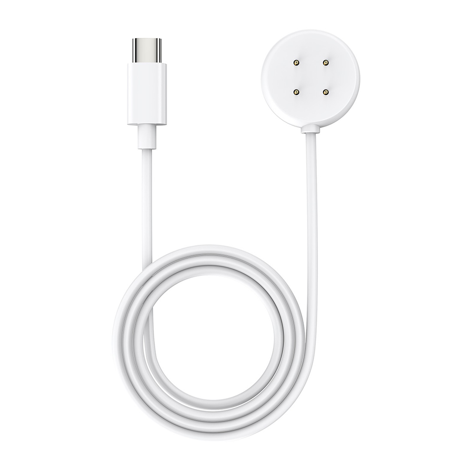 White Magnetic Charger Type-C Charging Cable Station For Google Pixel Watch 2,