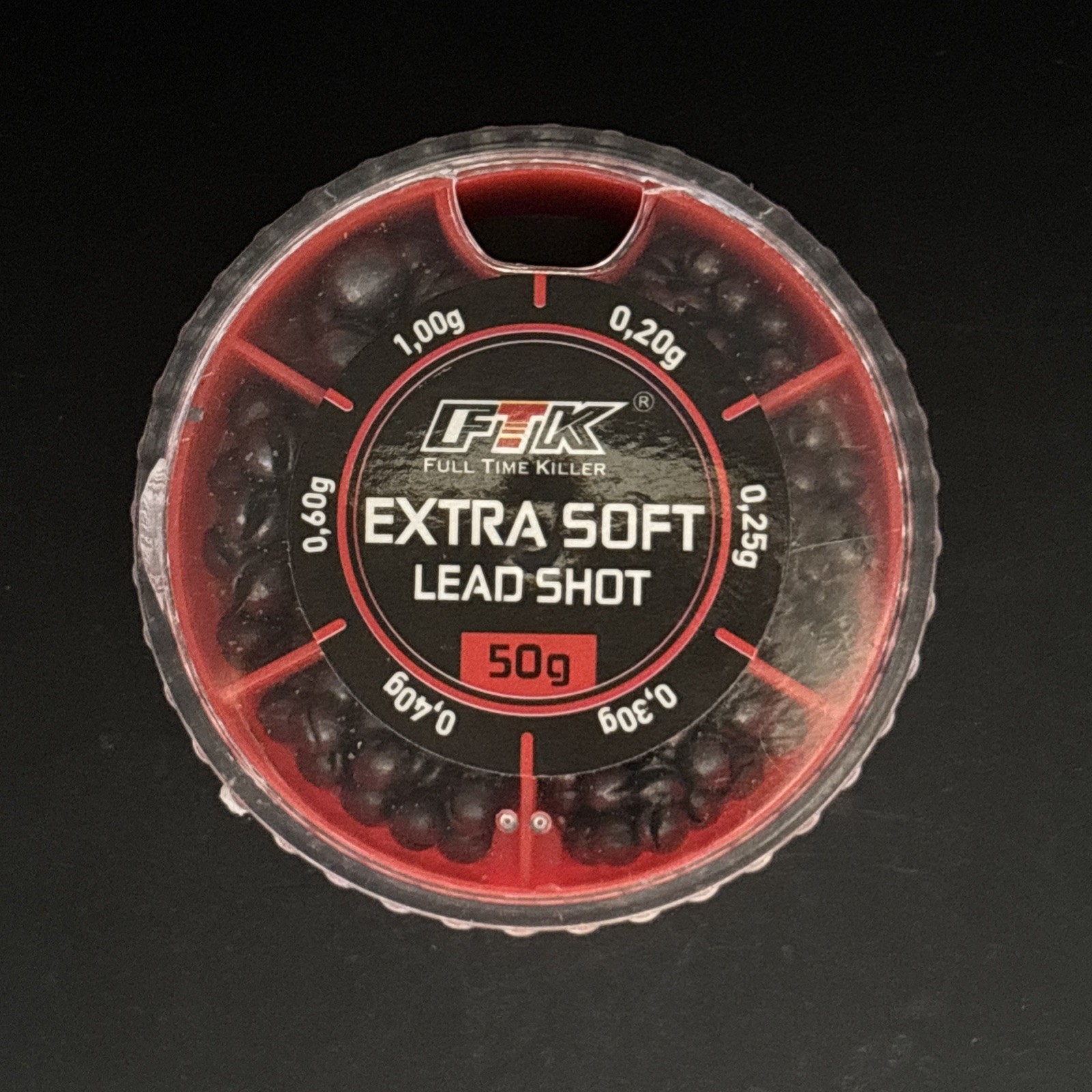 Mixed Split Shot No.6/4/1/BB/AB/AA Extra Soft