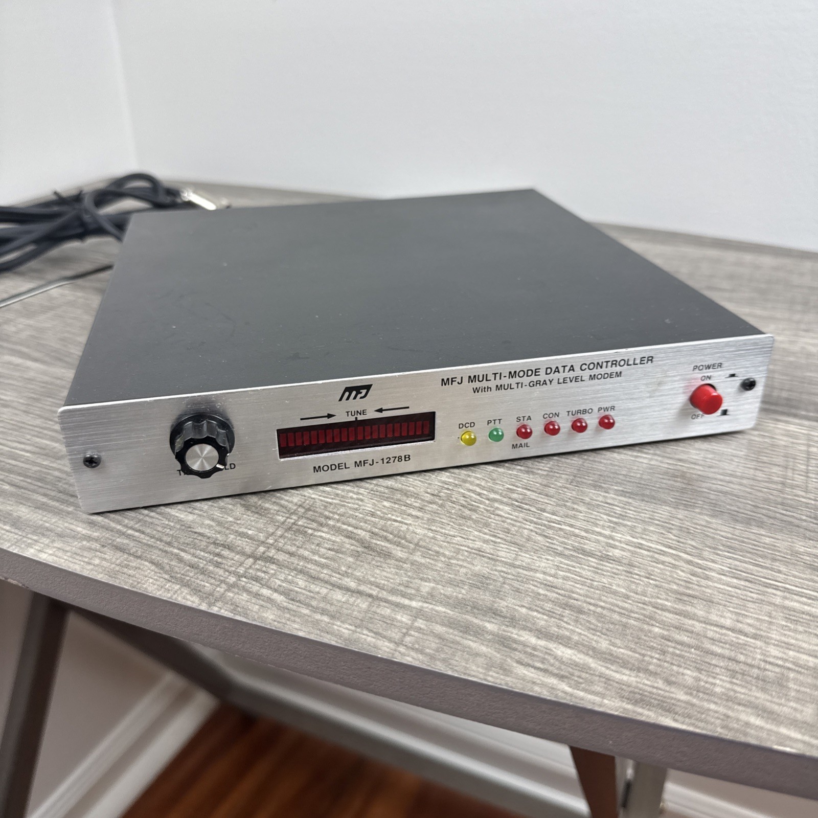MFJ-1278B TNC2 Packet Radio Controller Data Modem – Multi-Mode w/ Adapter