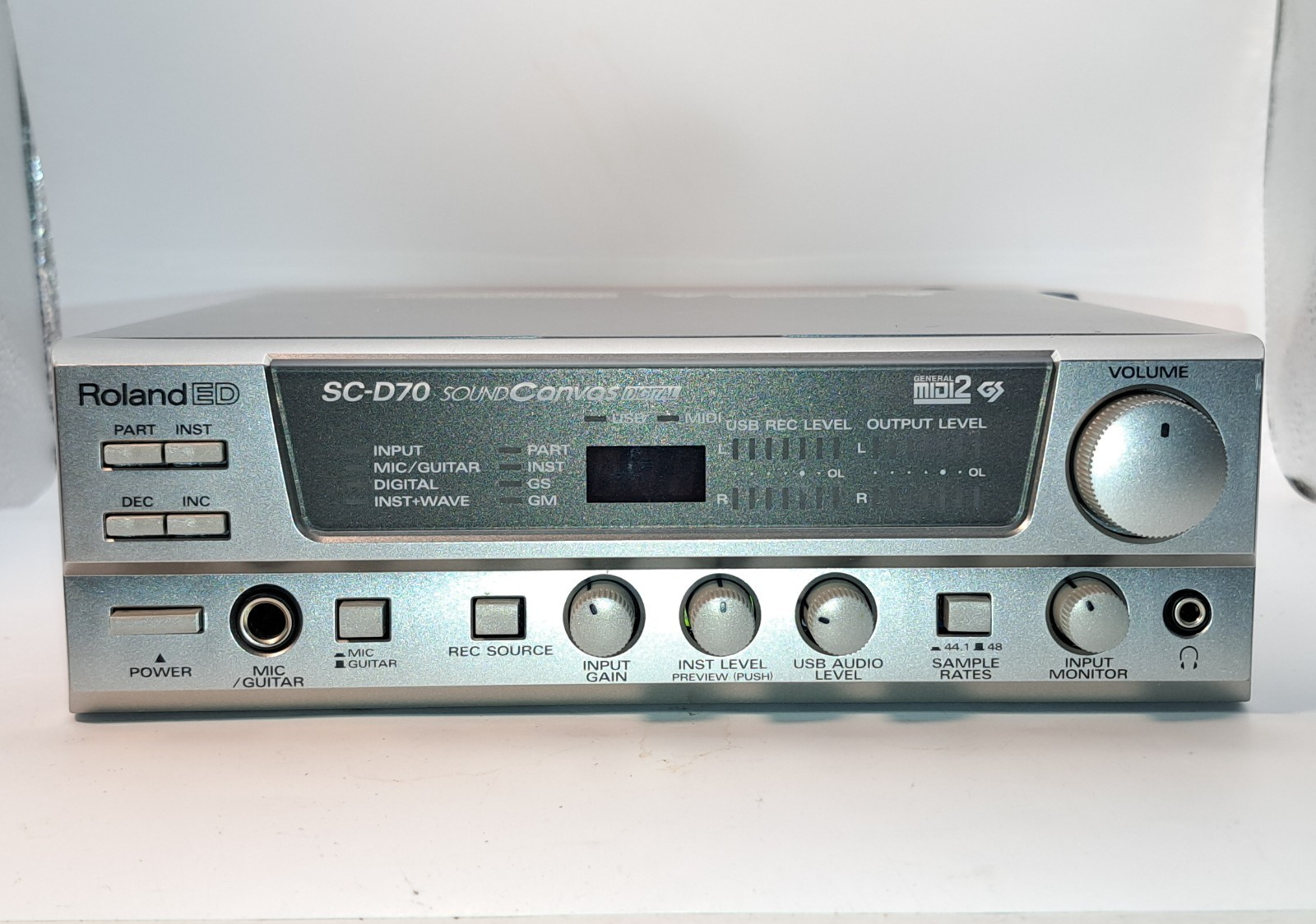 Roland SC-D70 Sound Canvas Sound Module