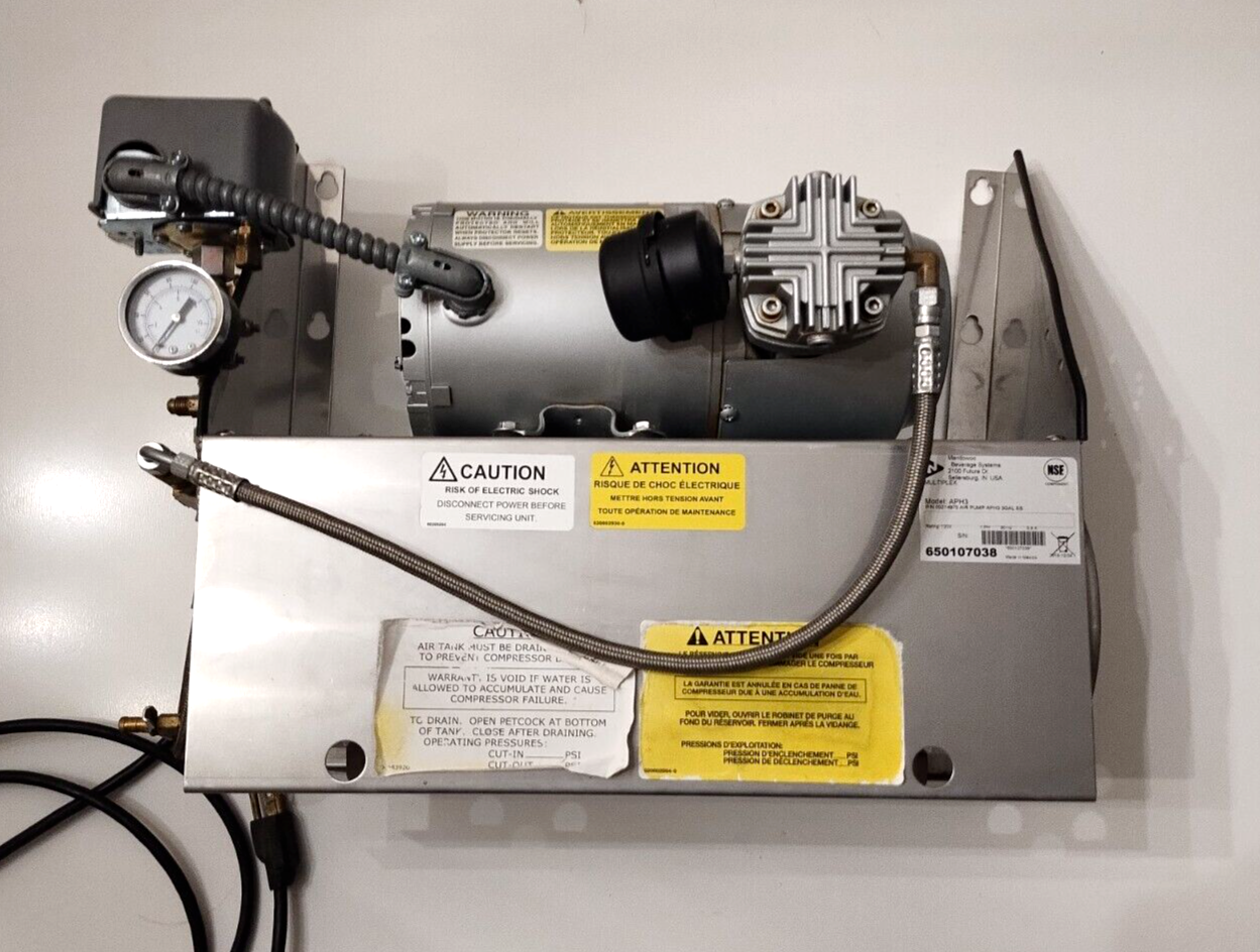 MANITOWAC BEVERAGE SYSTEM APH3 RESTAURANT BAR BEER SODA MULTIPLEX AIR COMPRESSOR