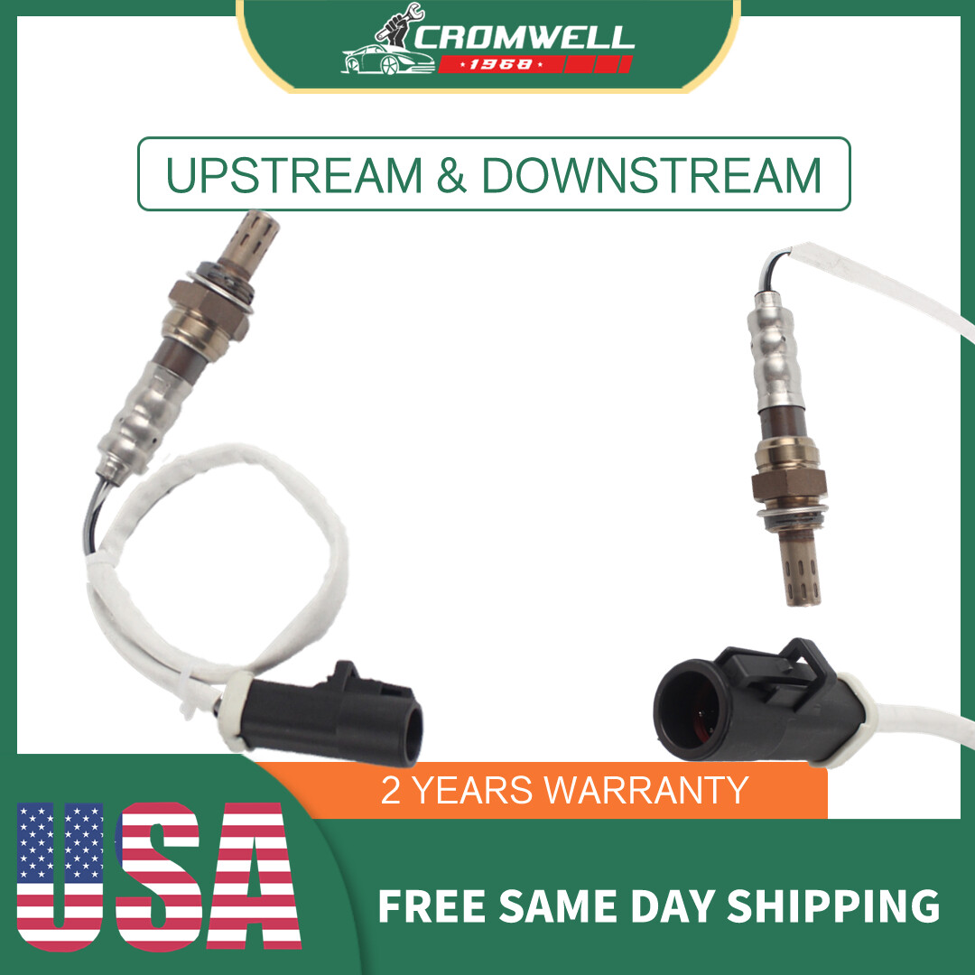 4PCS O2 Lambda Oxygen Sensors Upstream & Downstream For Lincoln MKS 2011-14 3.5L