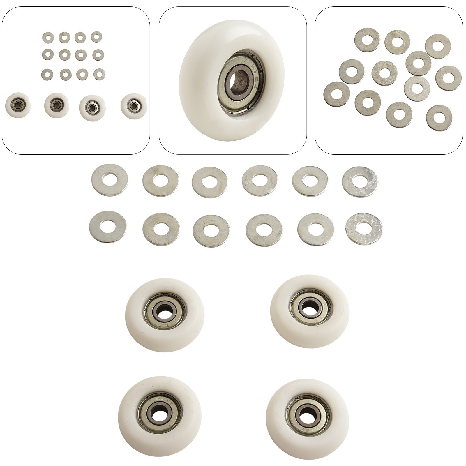 For Gym Equipment Rollers Pack of Four Suitable for Model Compatibility