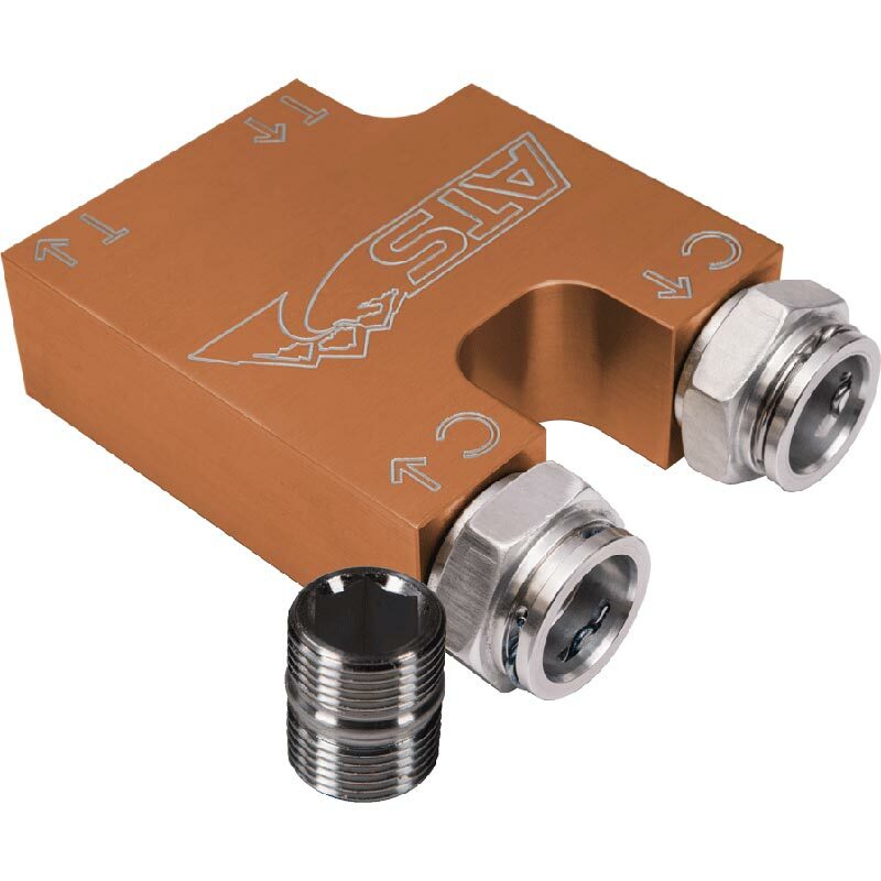ATS Transmission Cooler Bypass Block For 2013-2018 6.7L Cummins 68RFE AS69RC