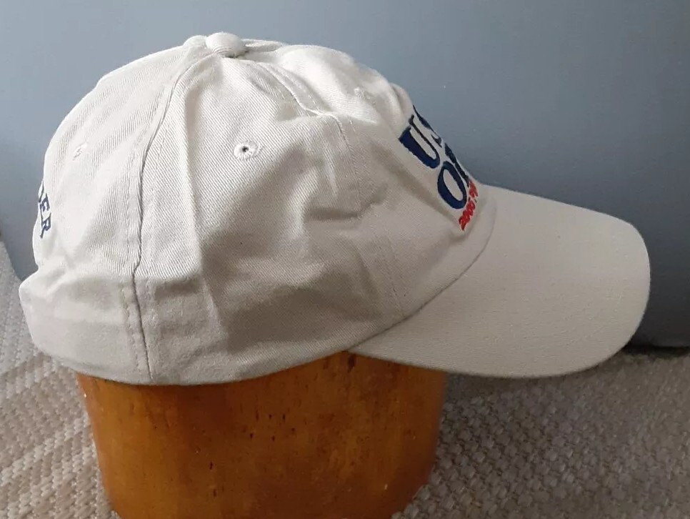 US Open 2005 Pinehurst No. 2 Brown Canvas Adjustable Golf Hat Outdoors Golfers