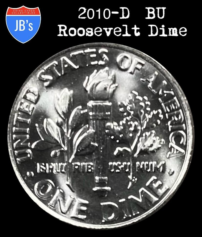 2010 D Roosevelt Dime BRILLIANT UNCIRCULATED *JB's Coins*