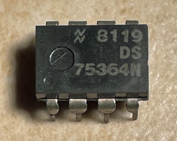 National DS75364N 75364 Dual MOS Clock Driver - NOS