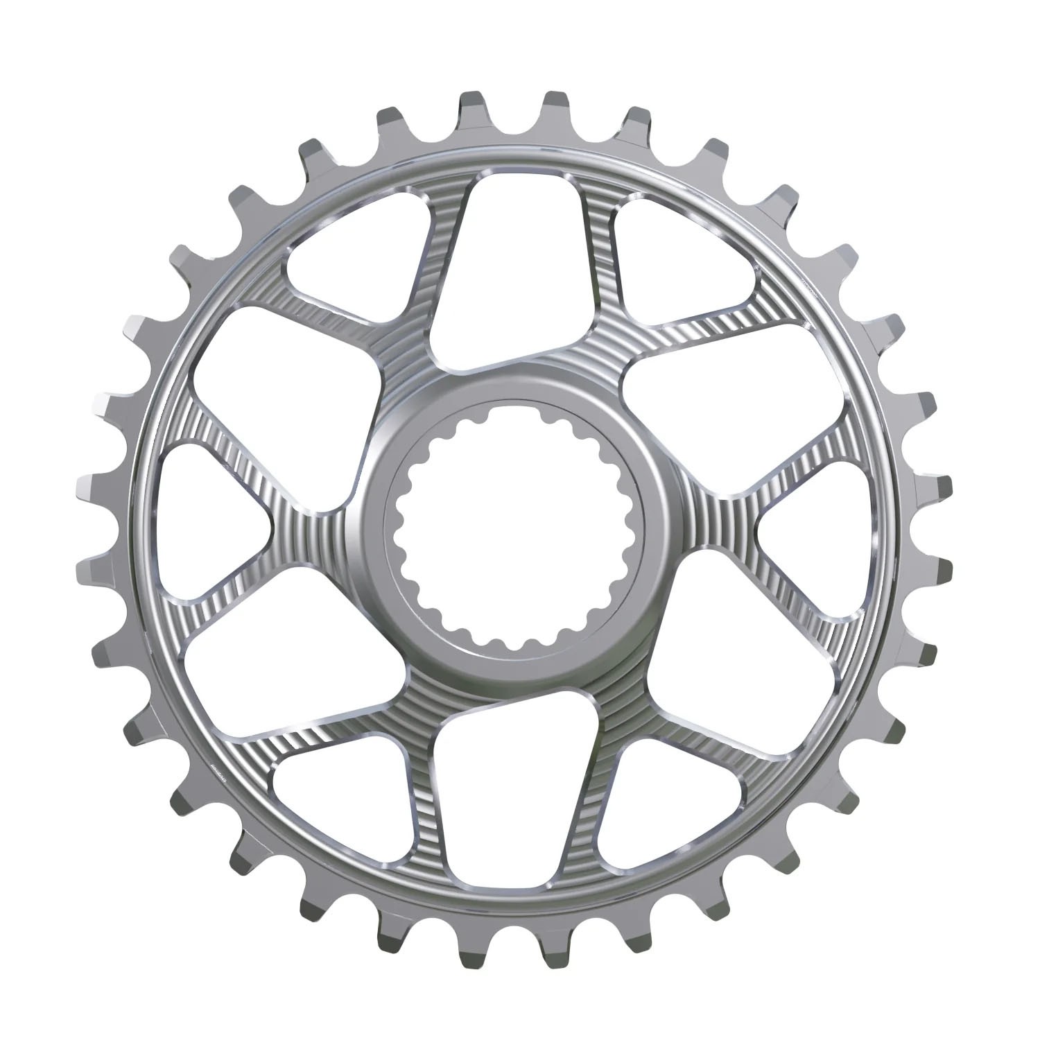 DM 30T Round Chainring - CNC Machined 7075-T6 Aluminum, Boost 3mm Offset