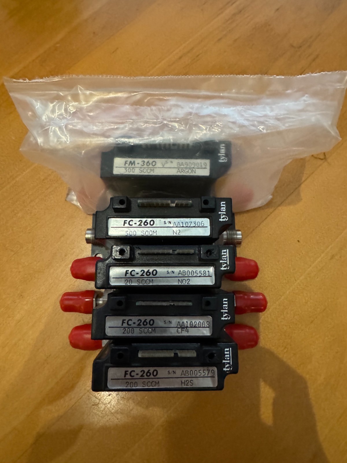 Tylan FC-260 LOT of 5-- 4 are used but in working conditions, one is NEW