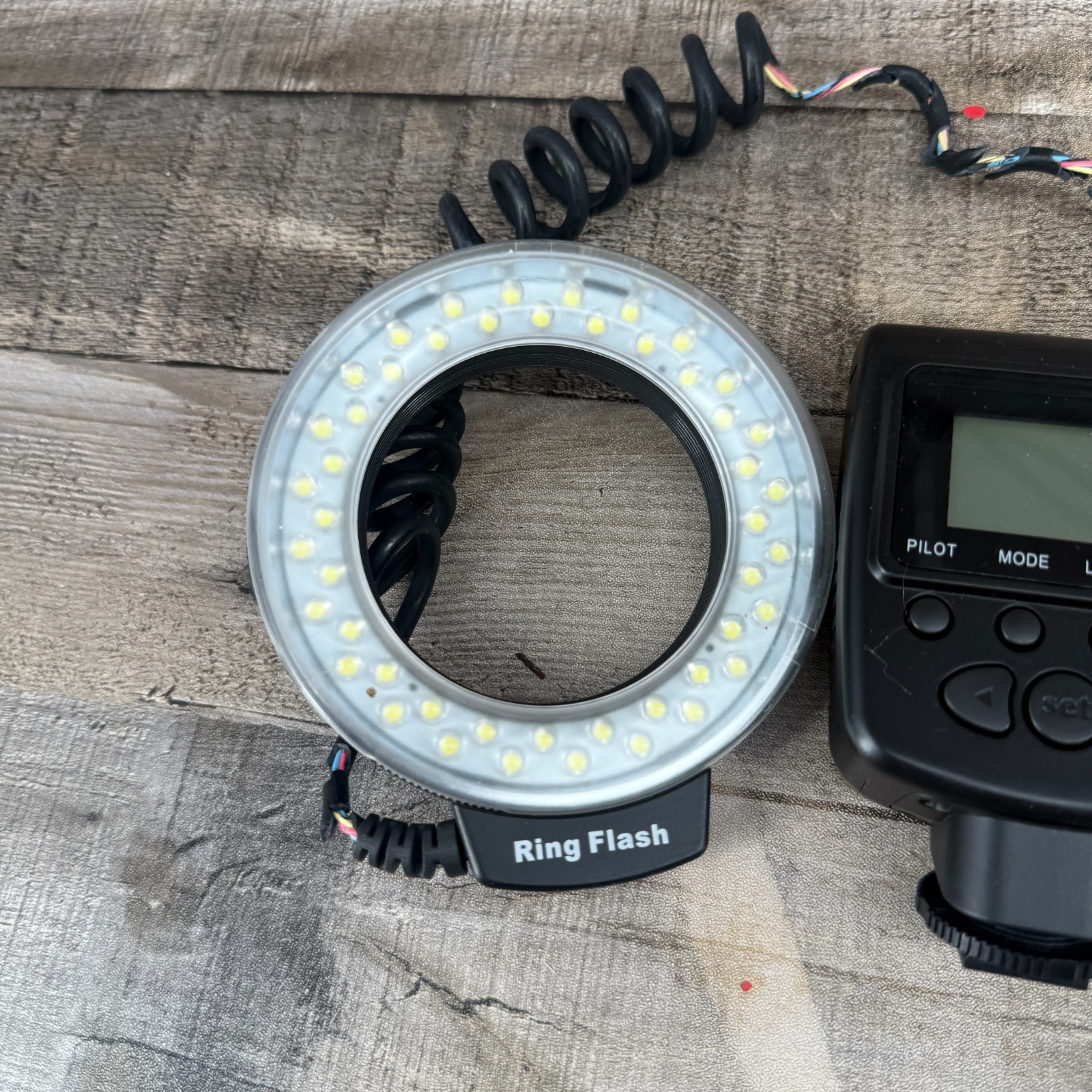 Macro LED Ring Flash Photographic Tool Works