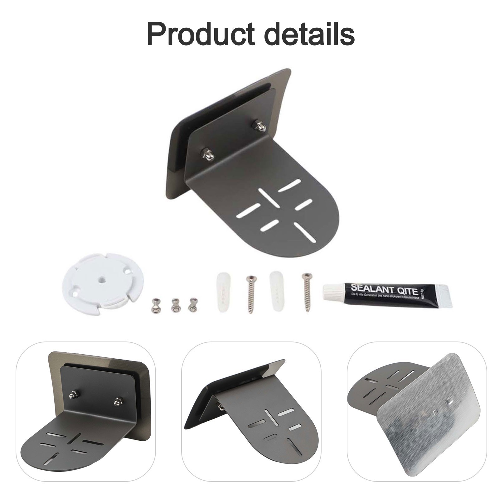 Indoor Monitor Camera Mount Bracket for Xiaomi Wall Mount Kit with Screws