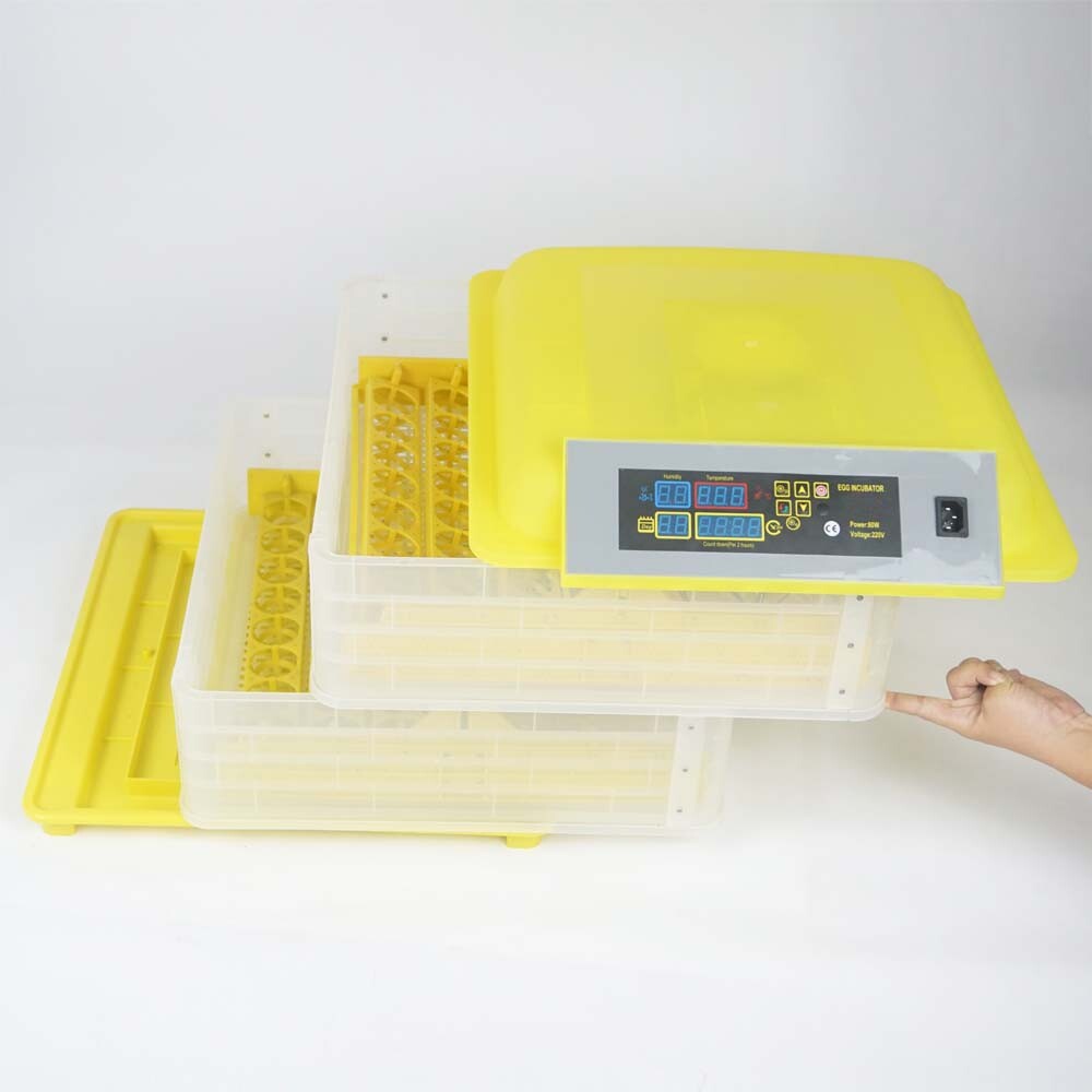 Automatic Digital 96 Eggs Incubator Chicken Hatcher Turning Temperature Control