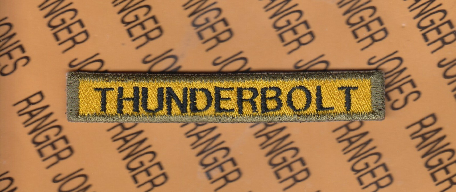 THUNDERBOLT 11th Armored Division Armor Tank 4" tab patch c/e