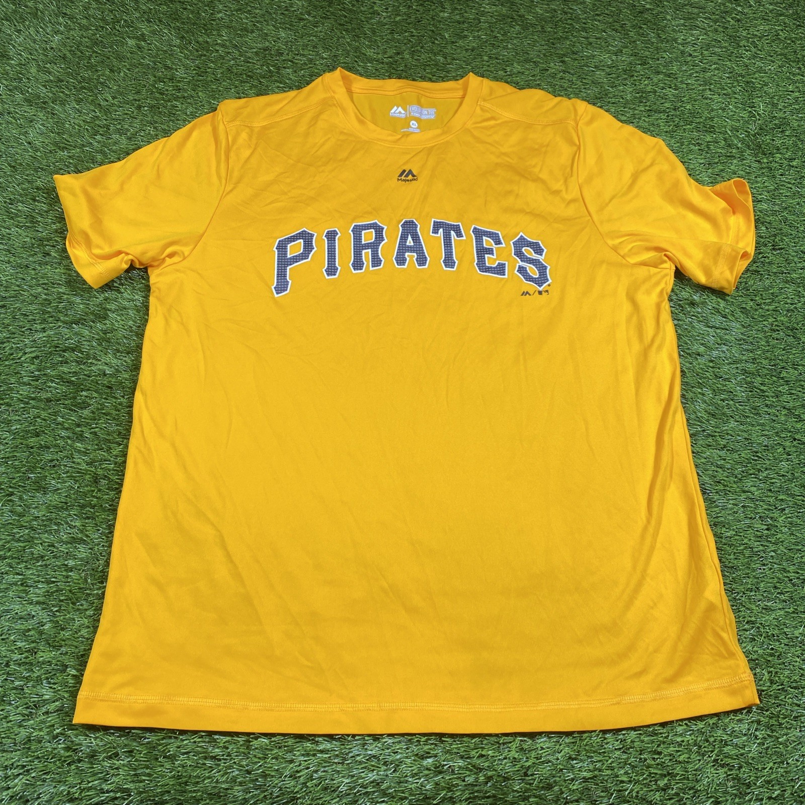 Pittsburgh Pirates Majestic Cool Base Shirt Mens XL Evolution Tee MLB NWOT