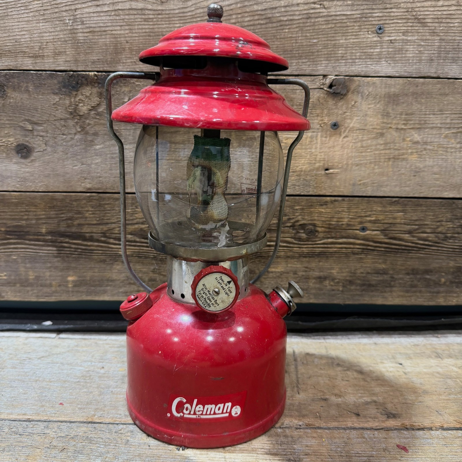 1963 Coleman, Model 200A, Single Mantle Lantern, with Hard Carry Case