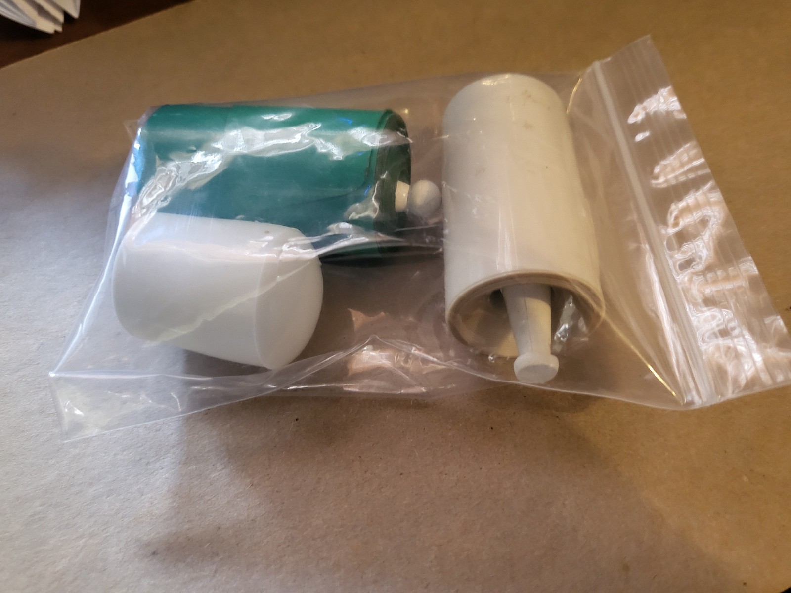 VANISHING CANE - ONE GREEN ONE WHITE & ONE CAP - No Instructions