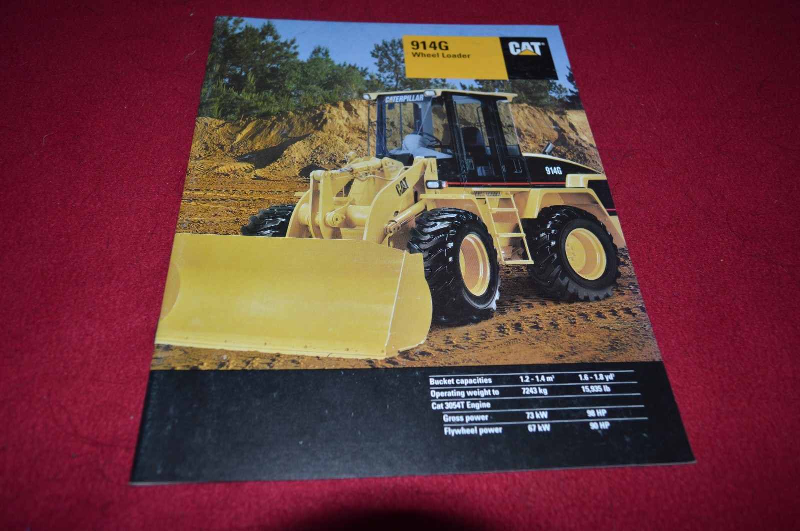 Caterpillar 914G Wheel Loader Dealer's Brochure DCPA8