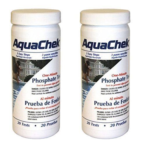 Aquachek one minute Phosphate Pool & Spa Test - 562227 - 2 PACK