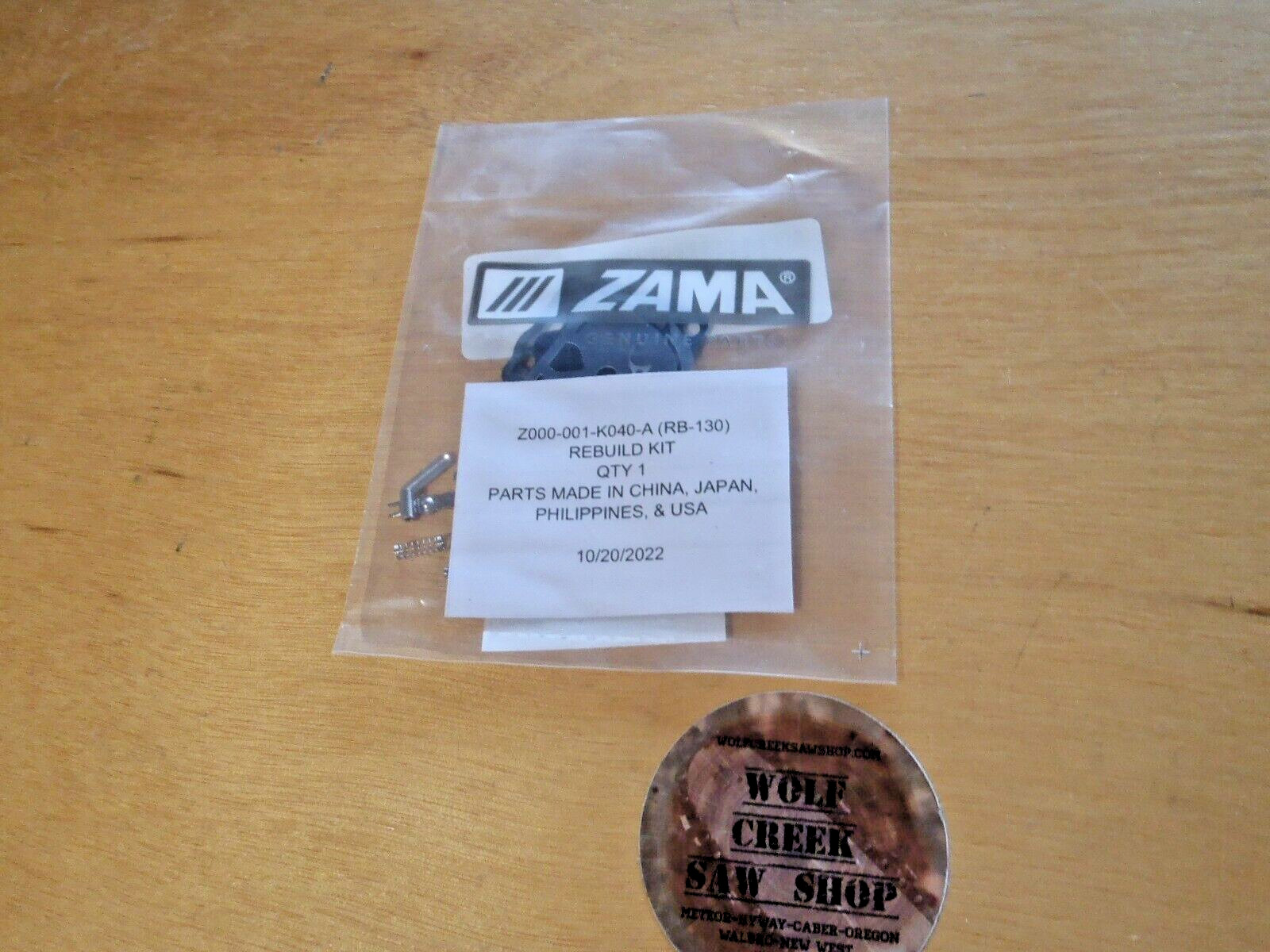 OEM Zama carb carburetor rebuild kit for Husqvarna 570 575 575xp 576xp RB-130