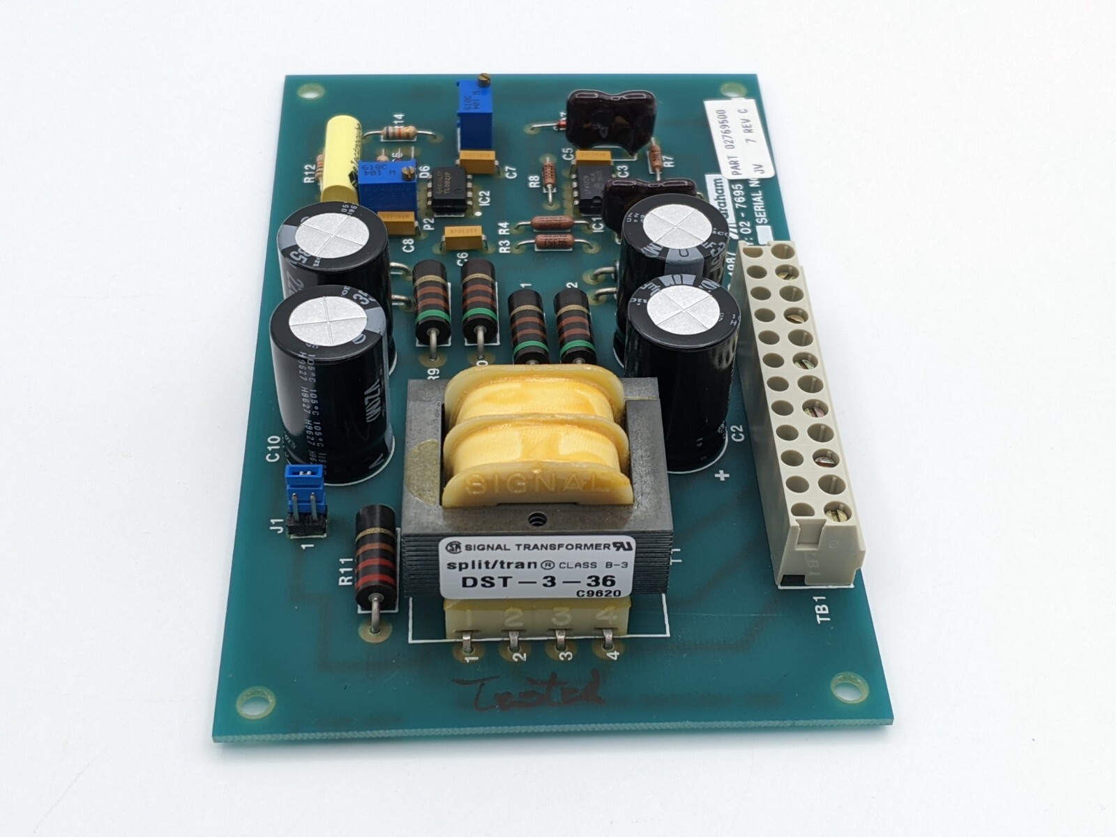 Graham 2769500 Rev C Printed Control Circuit Board Assembly