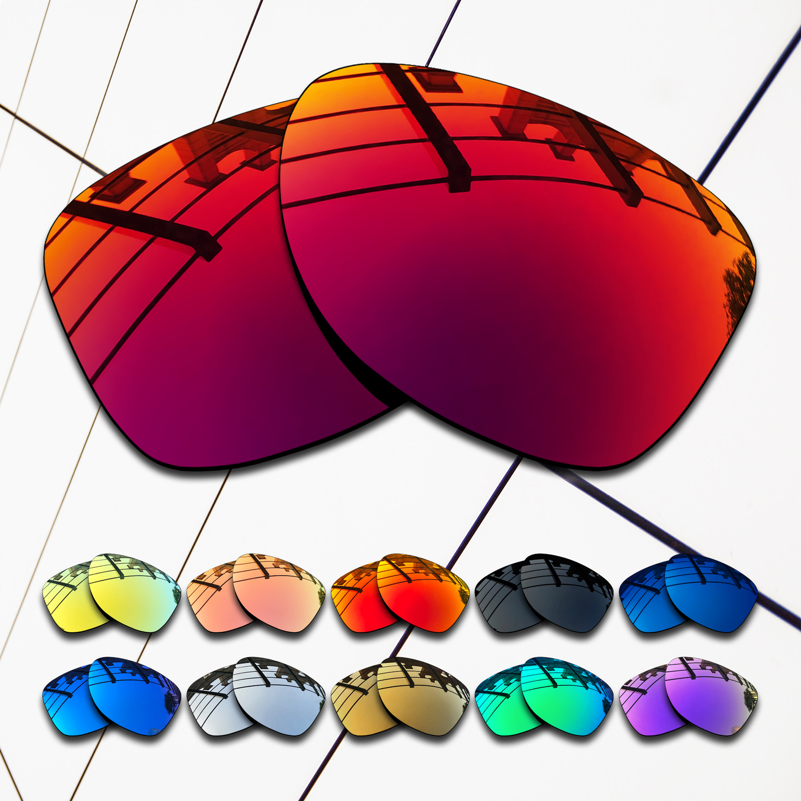 TRUE POLARIZED Replacement Lenses for-Oakley Dispatch 2 OO9150 Multi-Colors
