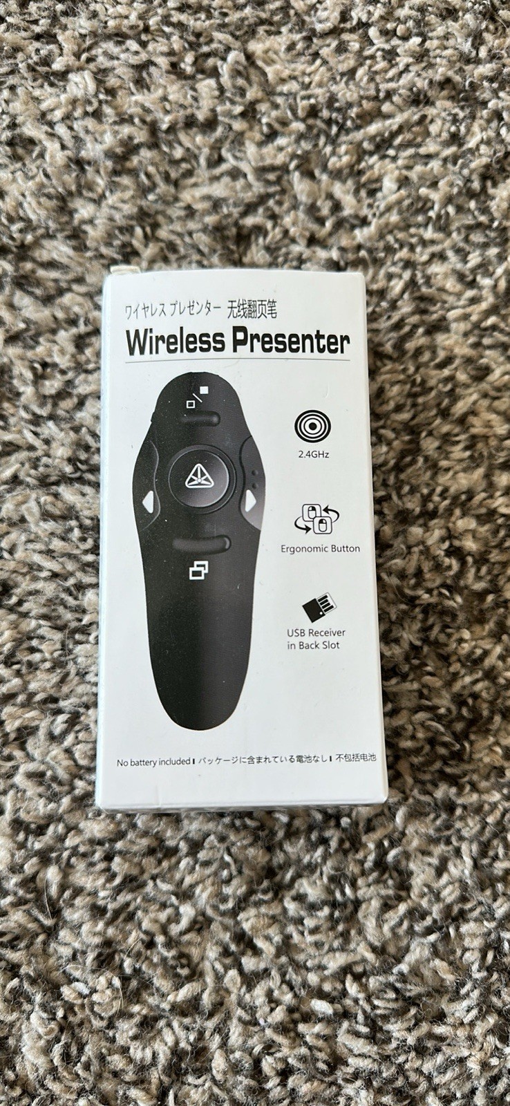 New Never Used Wireless Presenter In Box With All Parts