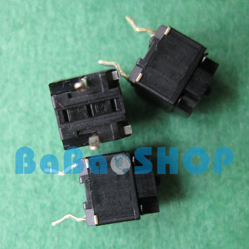 12pcs Panasonic Square Micro Switch for Mouse Black Button Brand New
