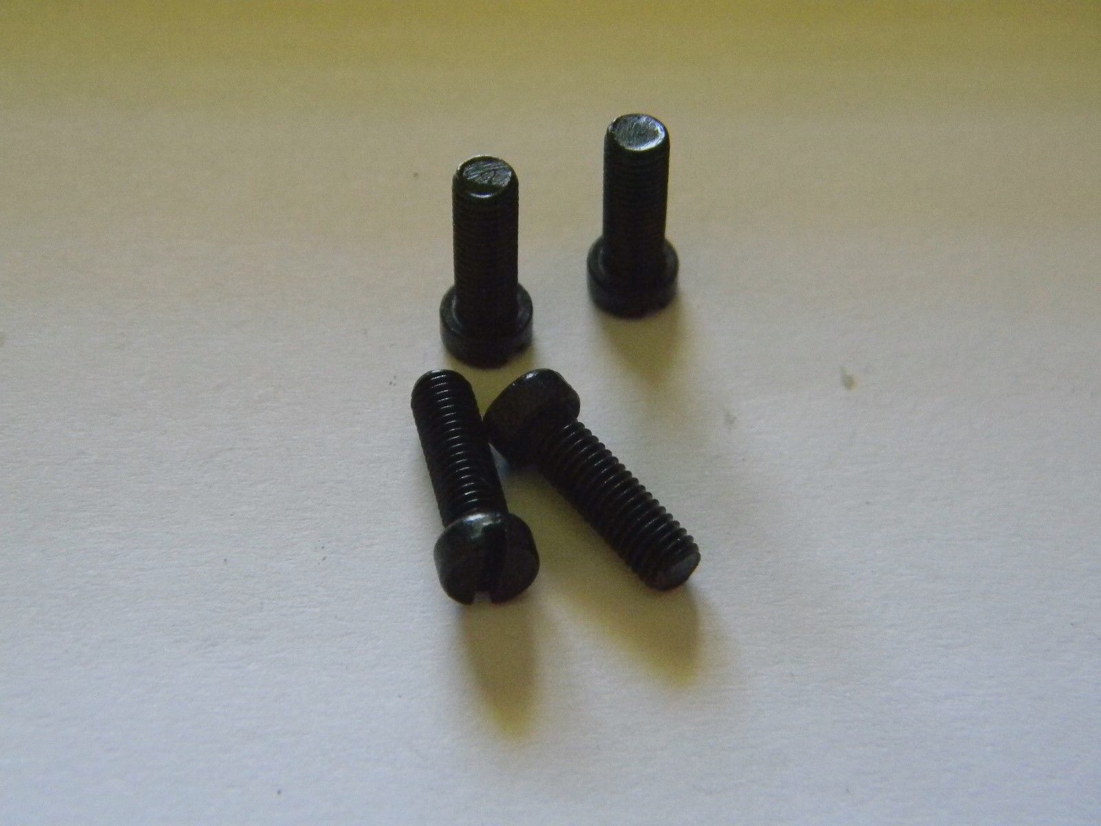 Gun Screws- Blued Slotted Fillister Head 6-48 X 7/16 (4)