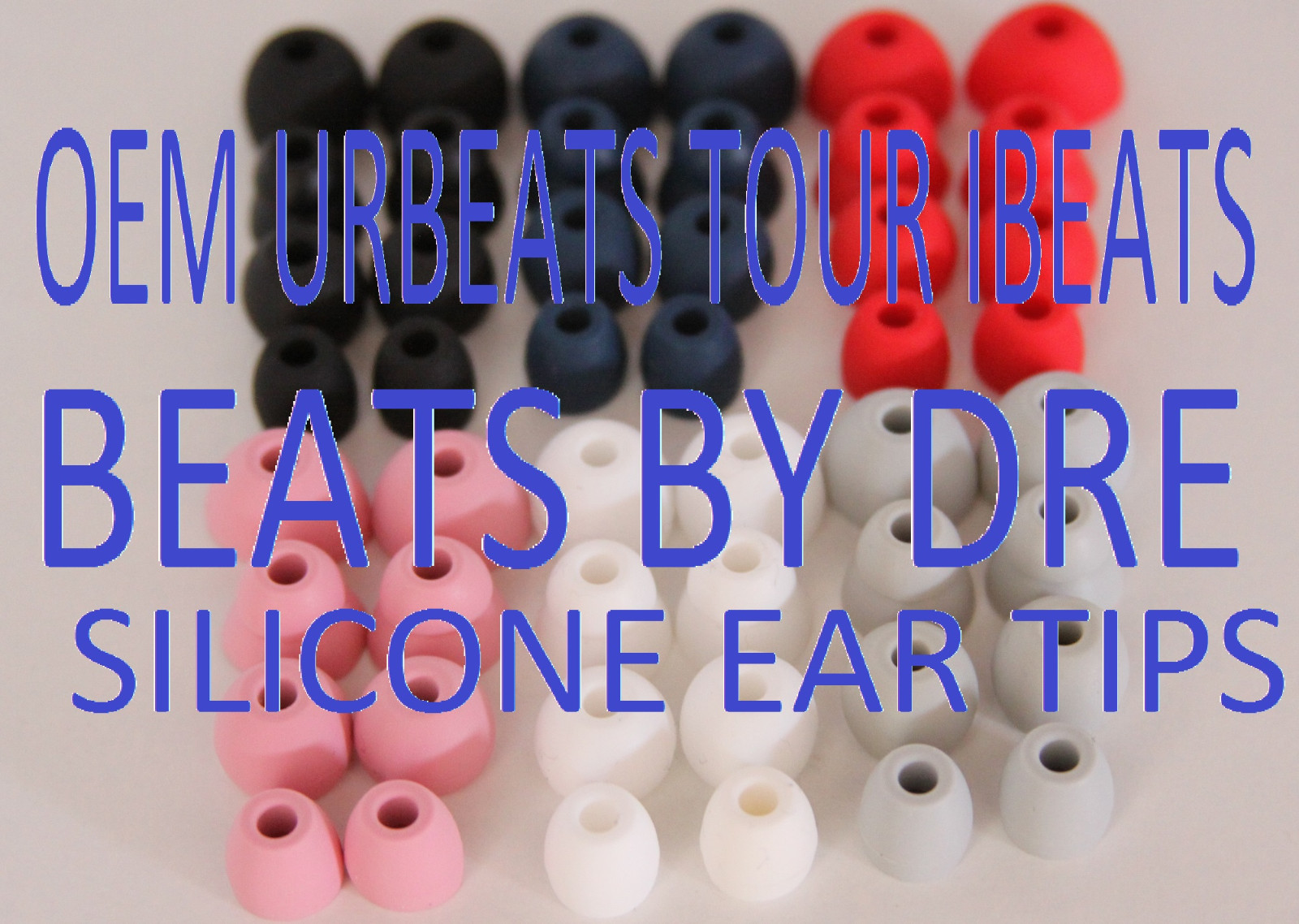 OEM Silicone Ear Tips For Beats By Dre Beats X Urbeats Tour BeatsX -Many Colors