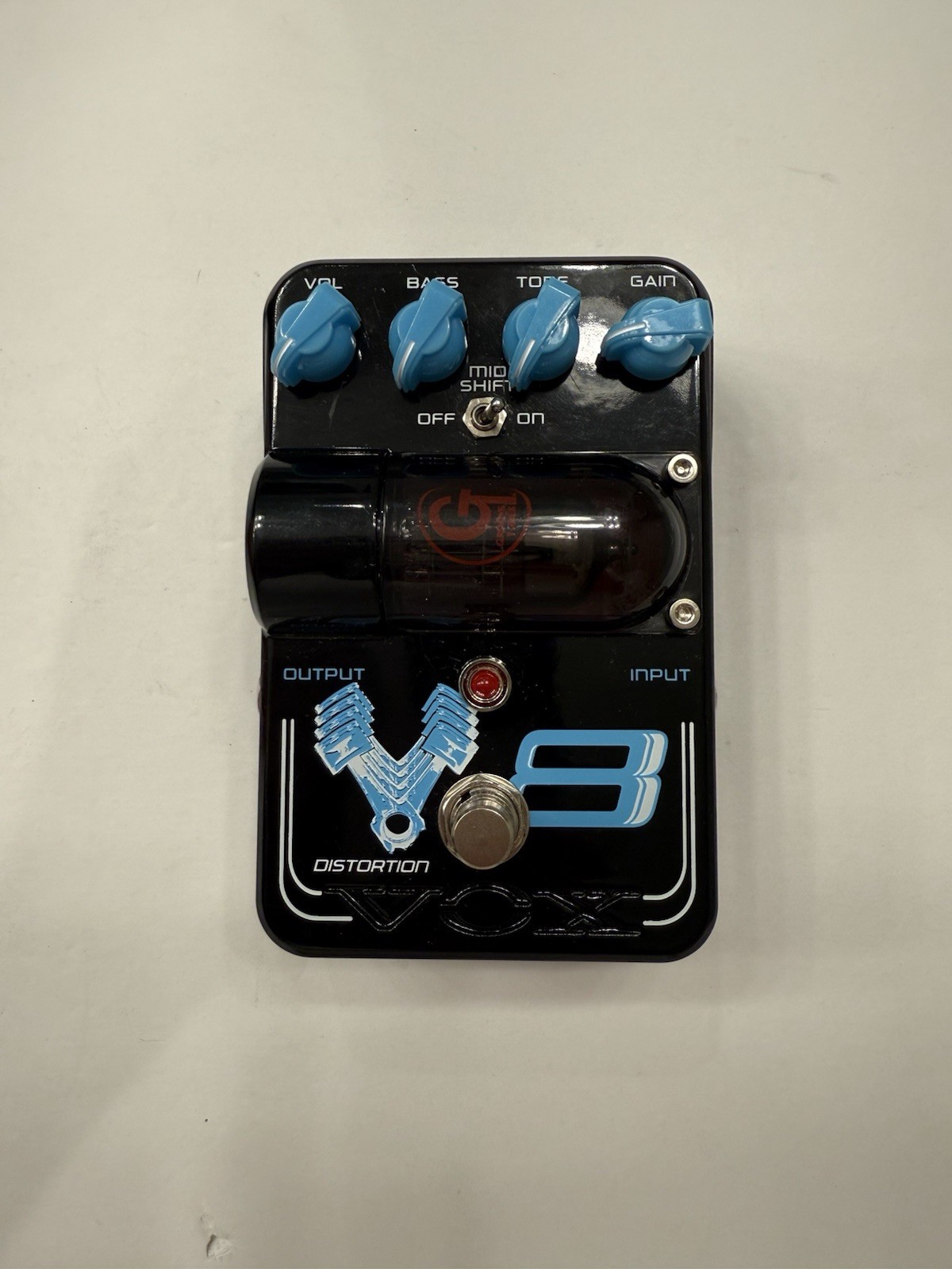 Vox TG1V8DS Tone Garage V8 Tube Distortion Rare Guitar Effect Pedal
