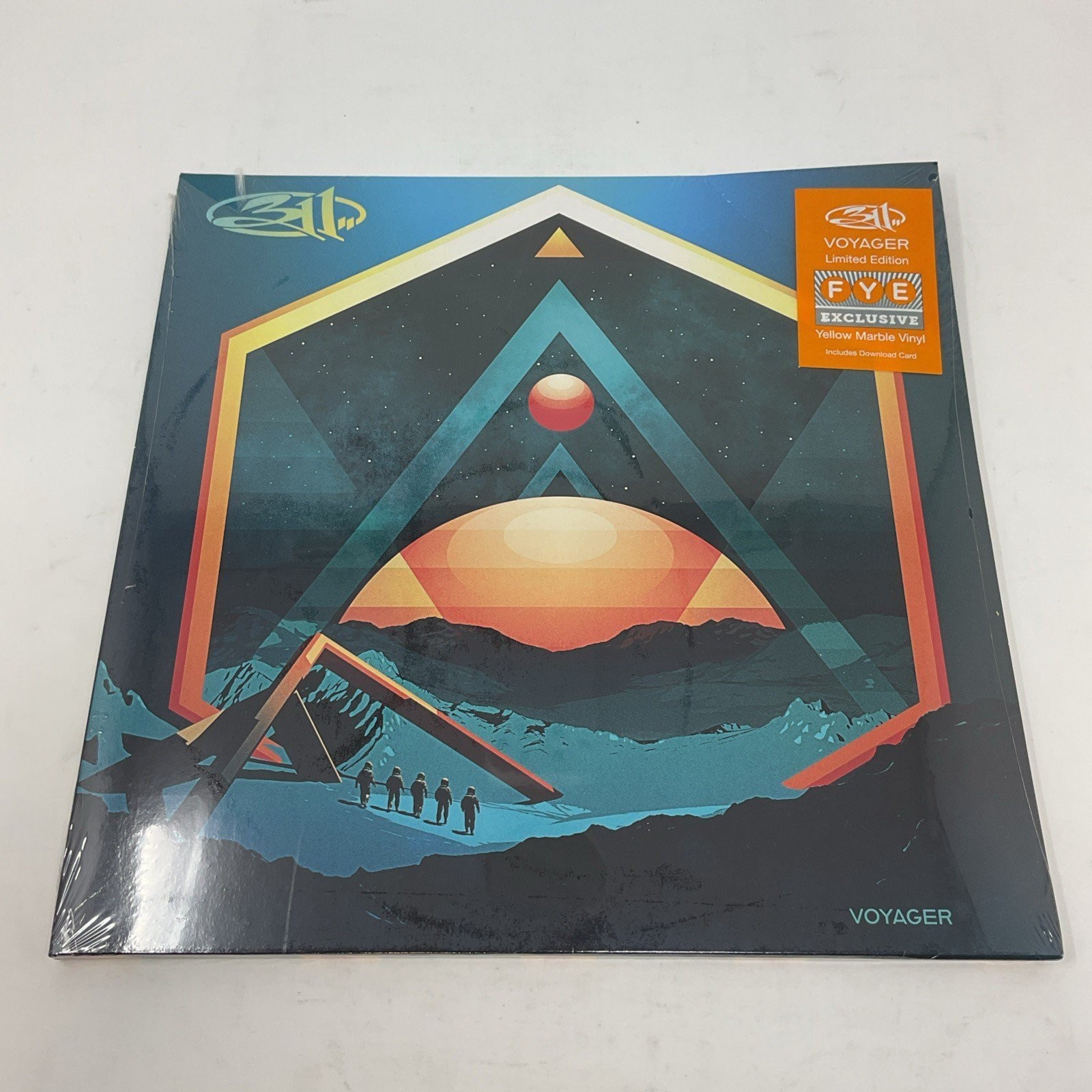 311 Voyager Yellow Marble FYE Limited Edition Double Vinyl 2 LP Records *Read*