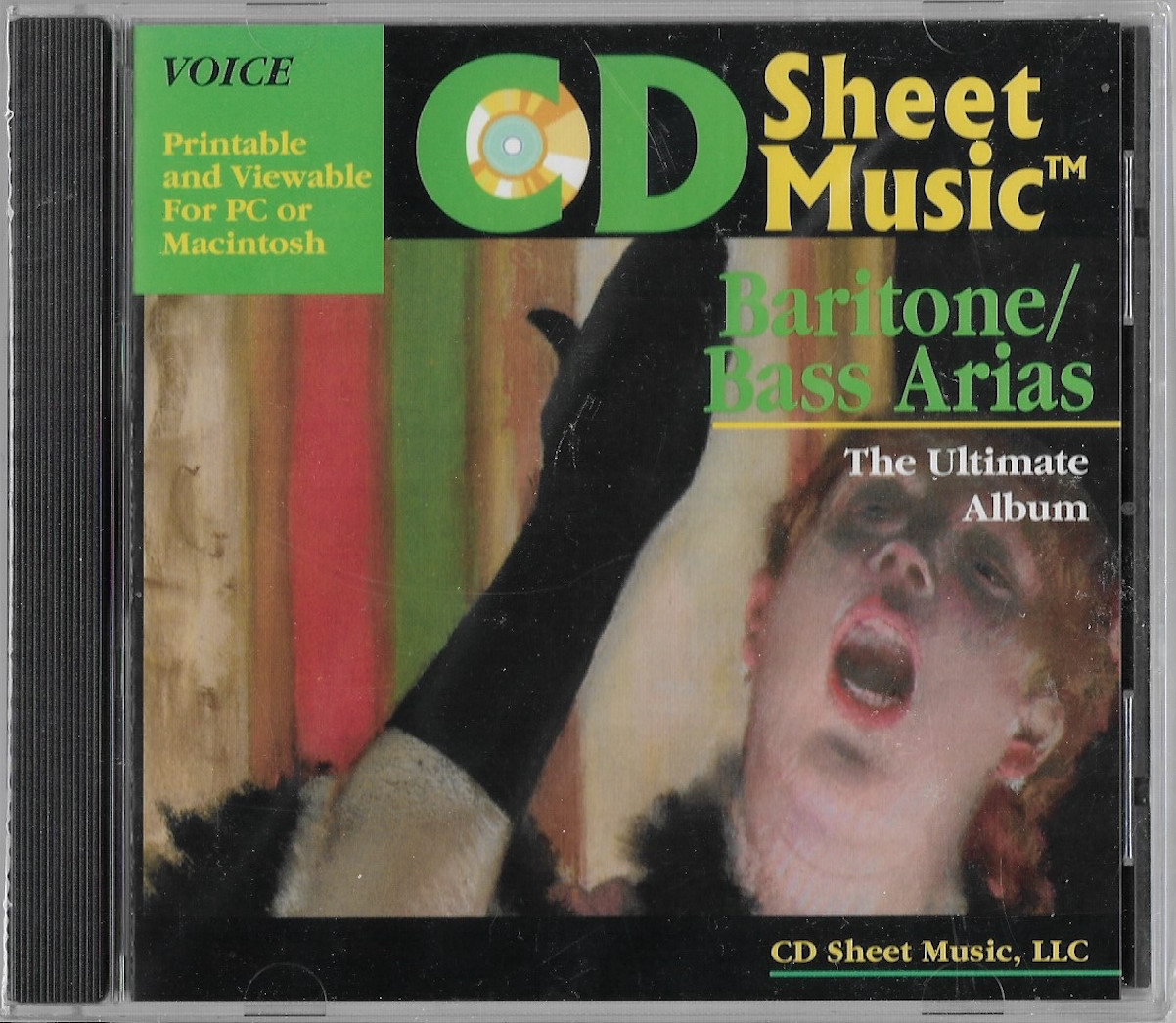 CD Sheet Music: Baritone/Bass Arias (Voice: The Ultimate Album) CD-ROM
