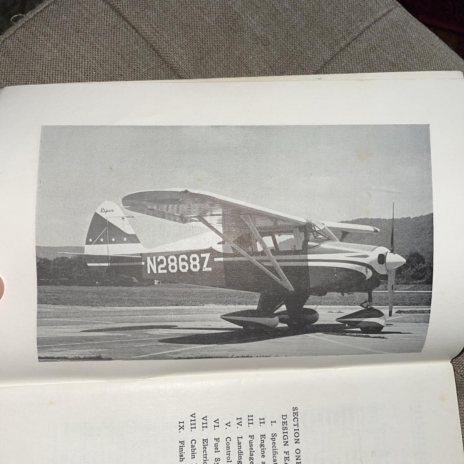 Vintage Piper Pacer / Tri-Pacer / PA-22-160 & 150 Owners Handbook for Operation