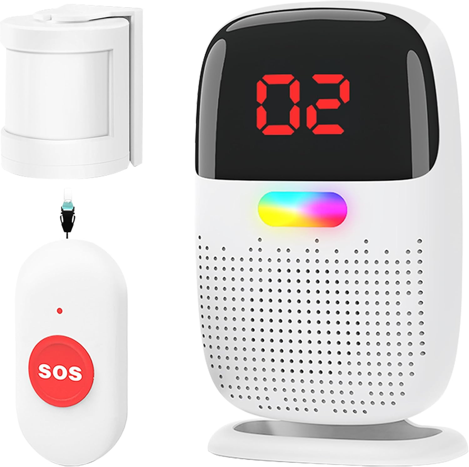 Upgraded Version Bed Sensor Alarm and Fall Prevention for Elderly/Dementia