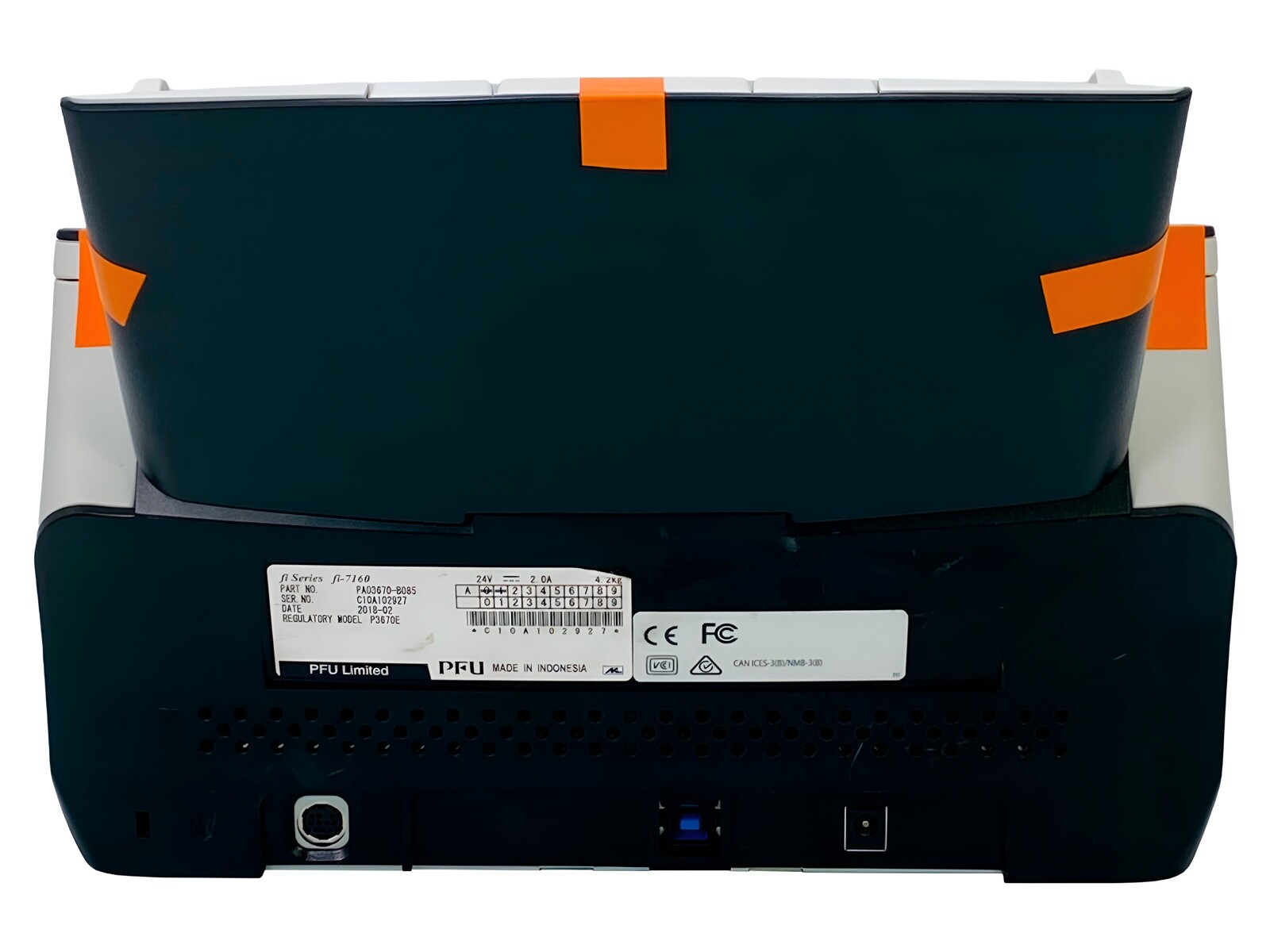 Professional Sheetfed High Speed Document Scanner for Work w/Adapter+USB+Drivers