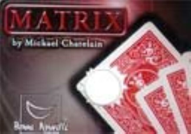 Matrix by Mickael Chatelain RED (DVD and Gimmick) - Trick