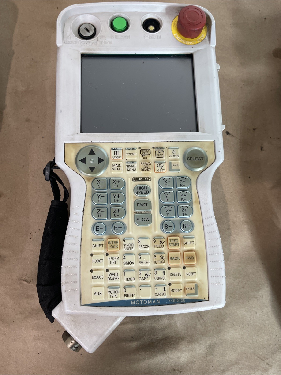 JZRCR-YPP01-1 YASKAWA MOTOMAN Teach Pendant JZRCRYPP011 Year 2014