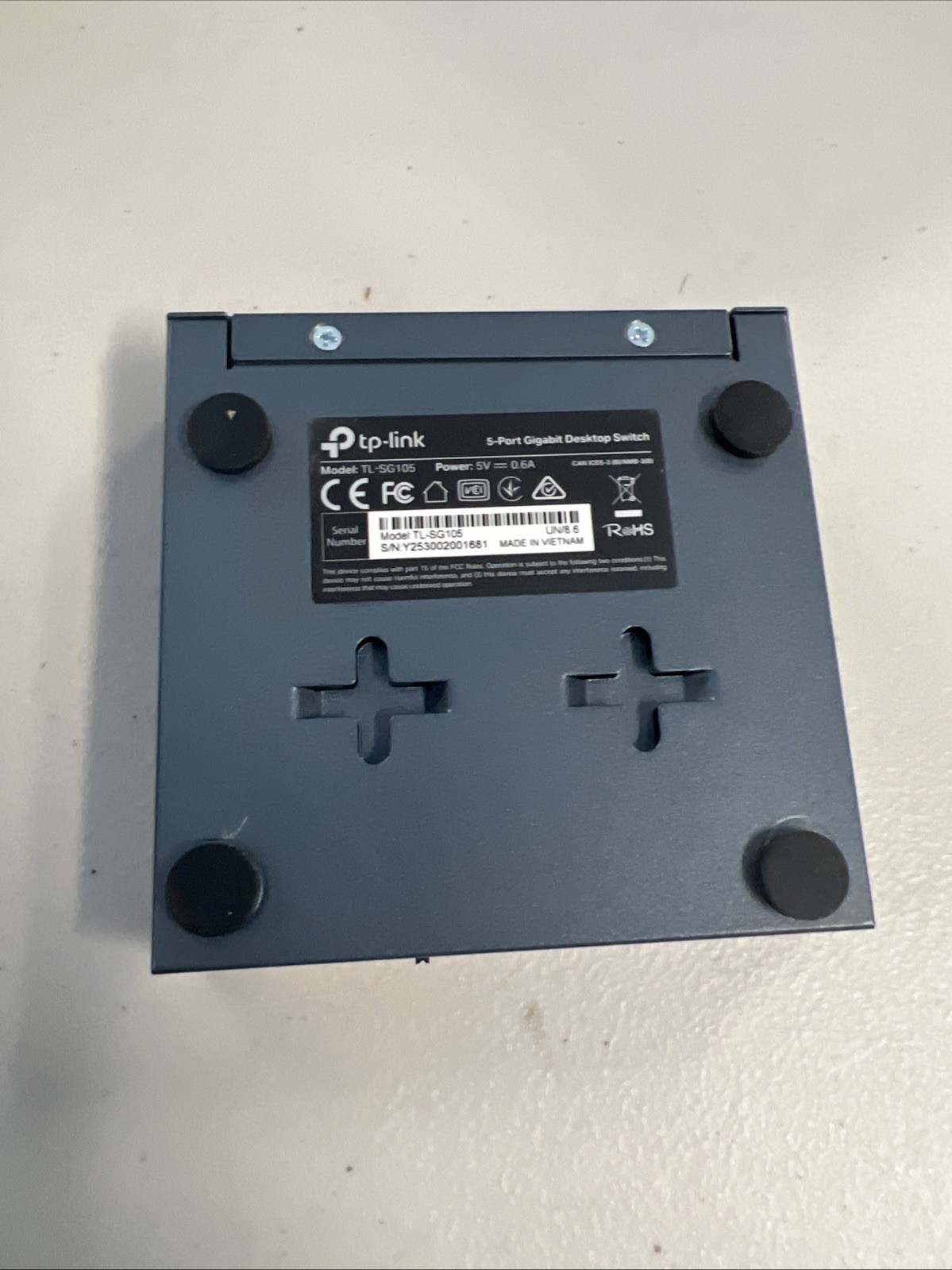 TP-LINK Technologies TP-Link (TL-SG105) 4-Ports External Switch