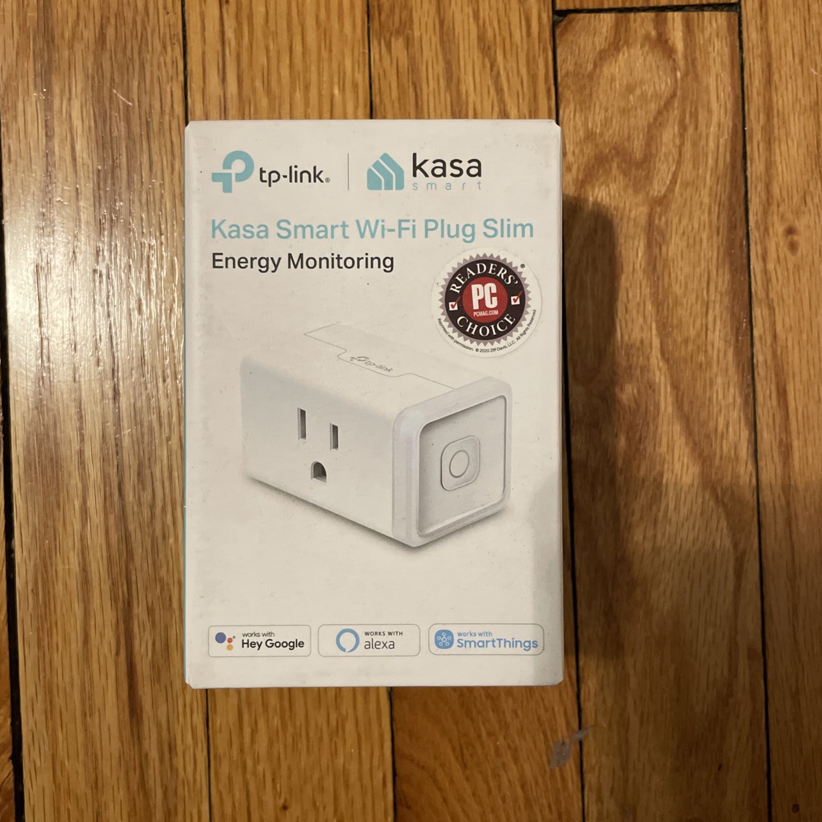 TP-Link Kasa Smart Wi-Fi Mini Plug With Energy Monitoring- White(KP115) New