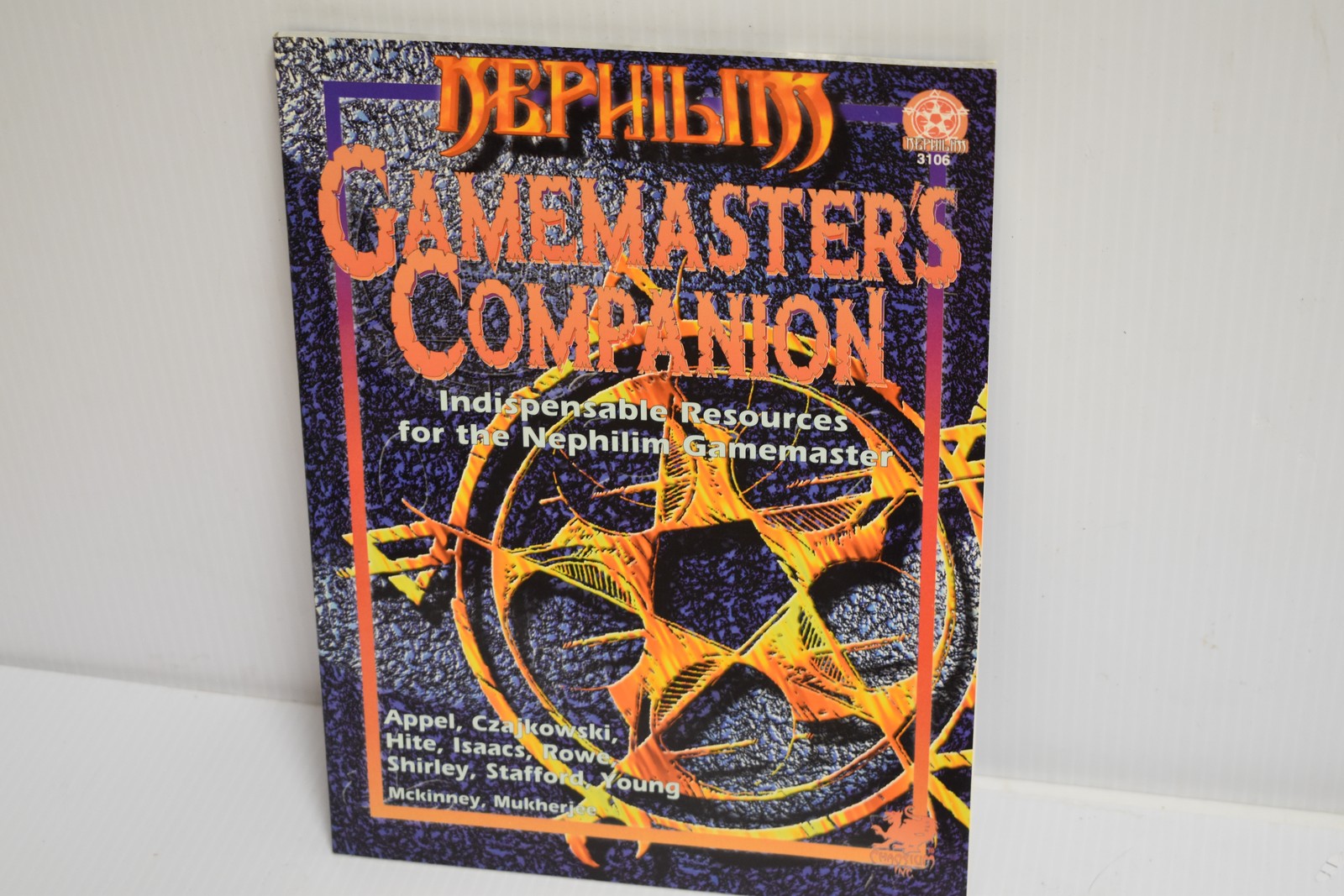 Nephilim Gamemaster's Companion (1996, TPB) RPG manual Chaosium horror (RPB890)
