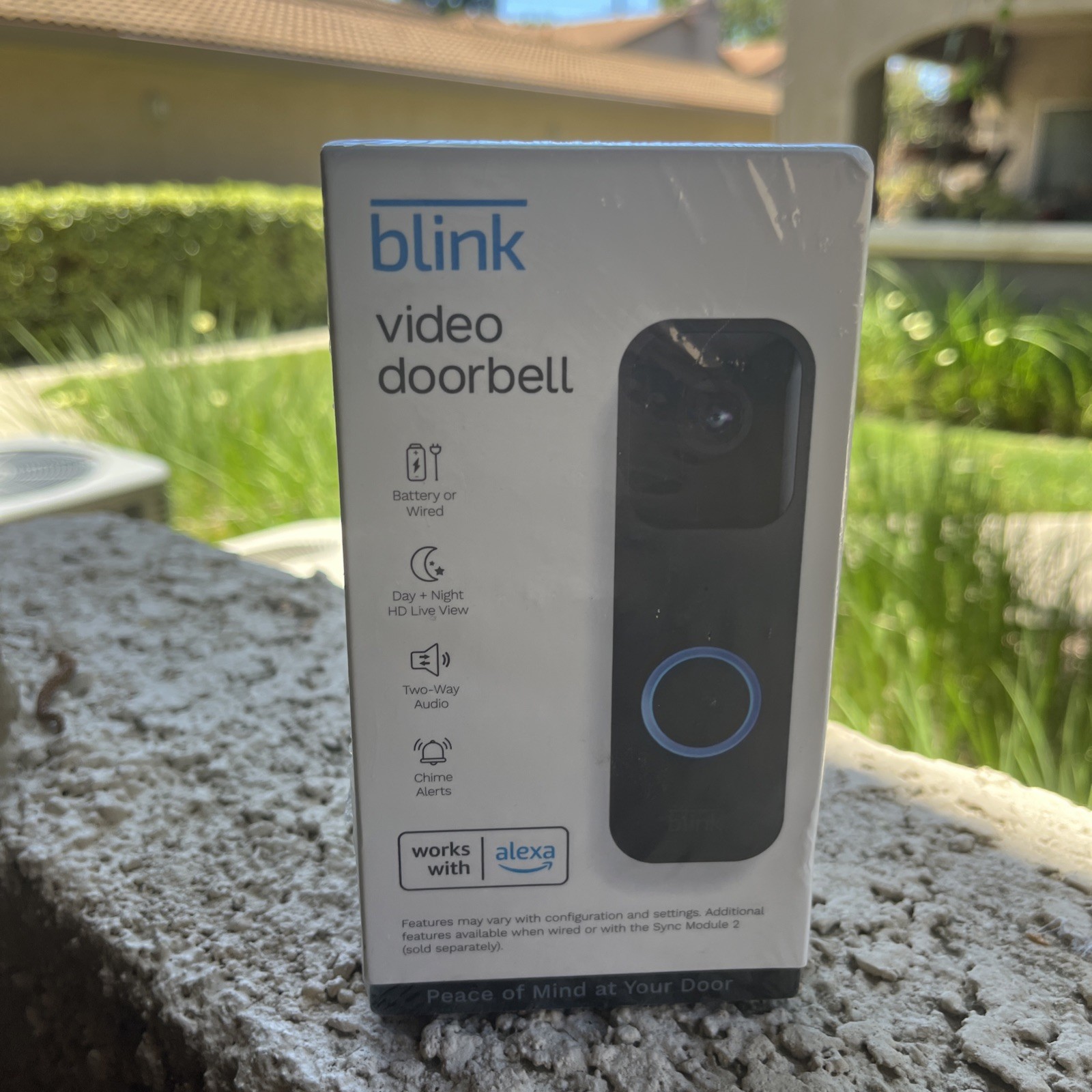 NEW Blink Video Doorbell Smart Wifi, Two-way Audio, Video, Wired/Battery Operate
