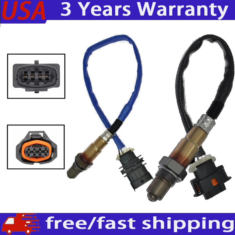 2x Oxygen Sensor Up+Downstream For 2013-2021 Chevrolet Trax 1.4L L4 Turbocharged