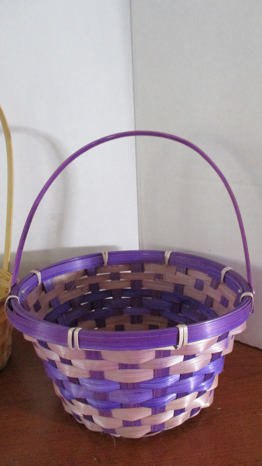 EASTER BASKETS Lot of 4 Handled Easter Baskets