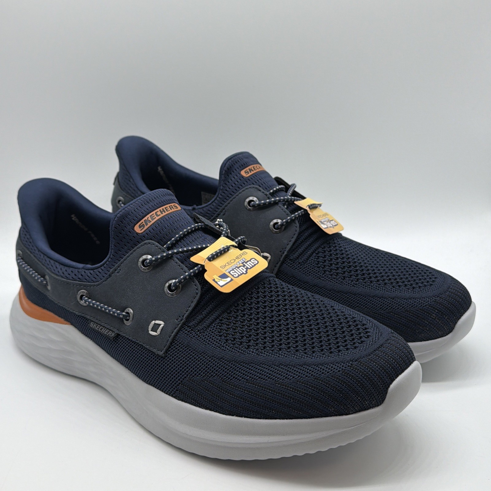 Skechers Slip-Ins Casual Shoes Men's Size 11.5 Navy Blue Parasail Style 211108
