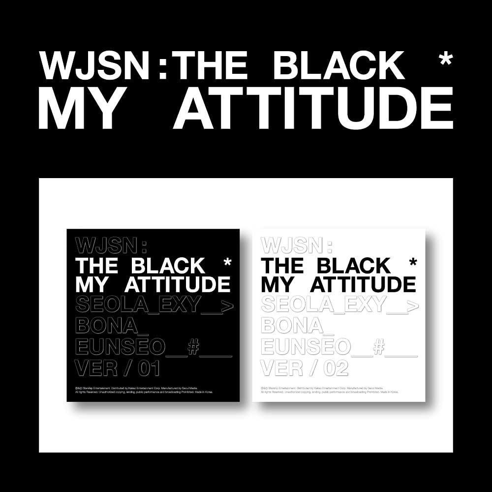 WJSN THE BALCK My Attitude incl. 96pg Photobook, Sticker, Photocard + Unit  (CD)