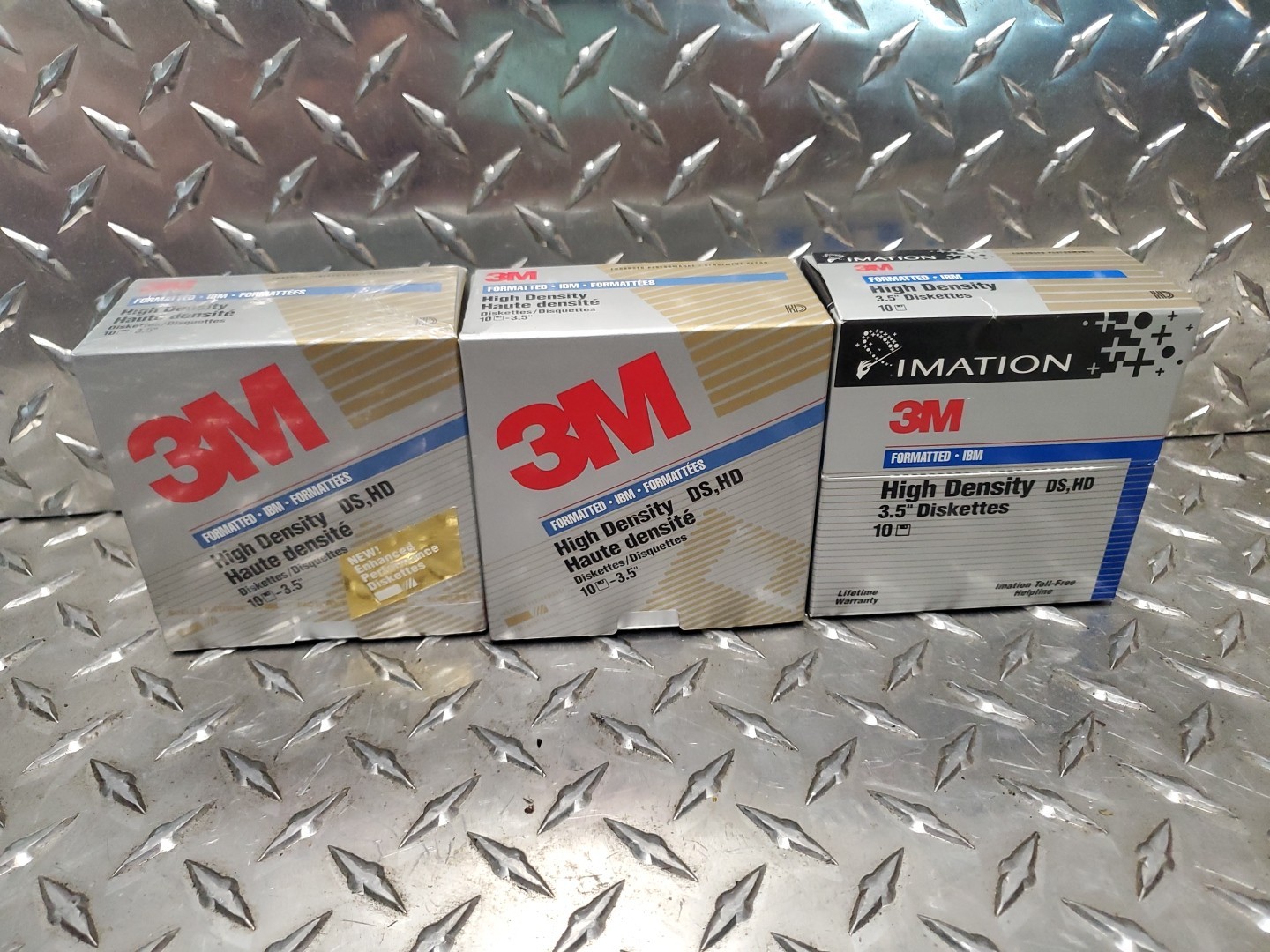 New 3M High Density DS HD Computer Diskettes IBM Formatted SEALED Box And More
